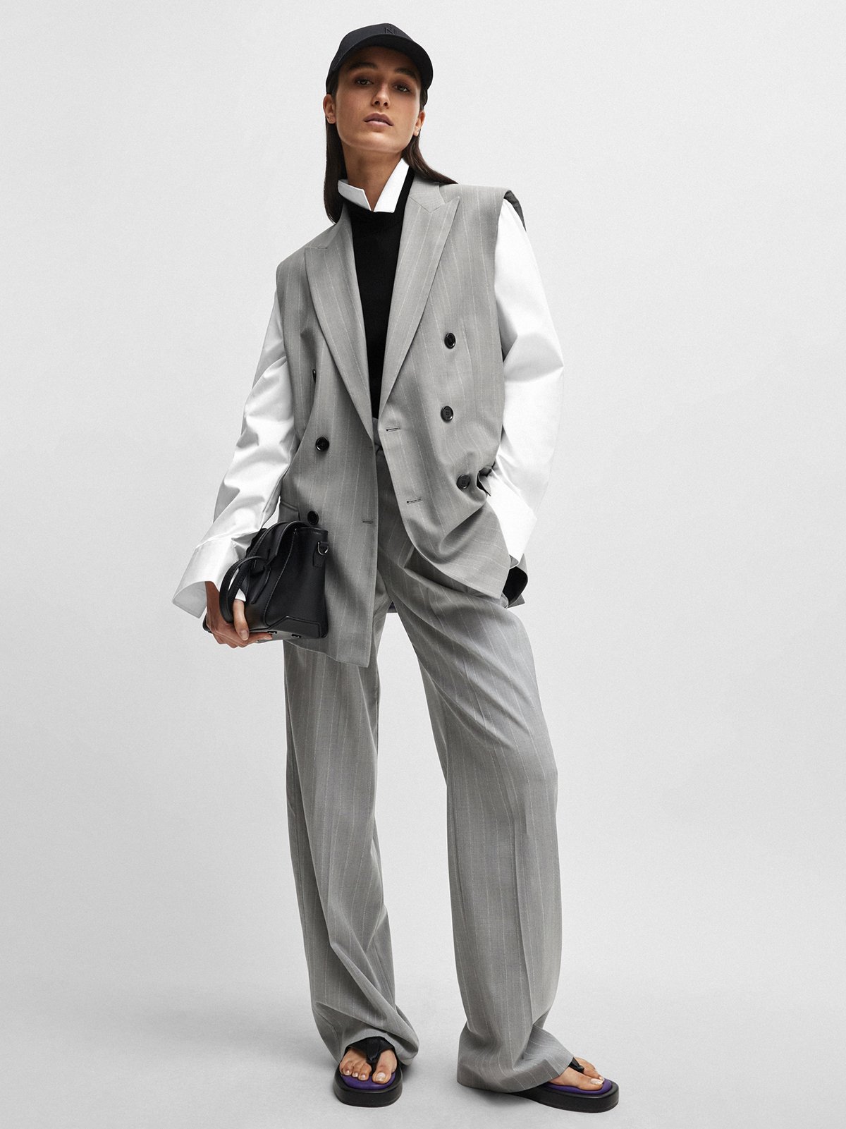 Boss Lady Blazer Vest Dress White Blazer Vest The Boss Lady Blazer