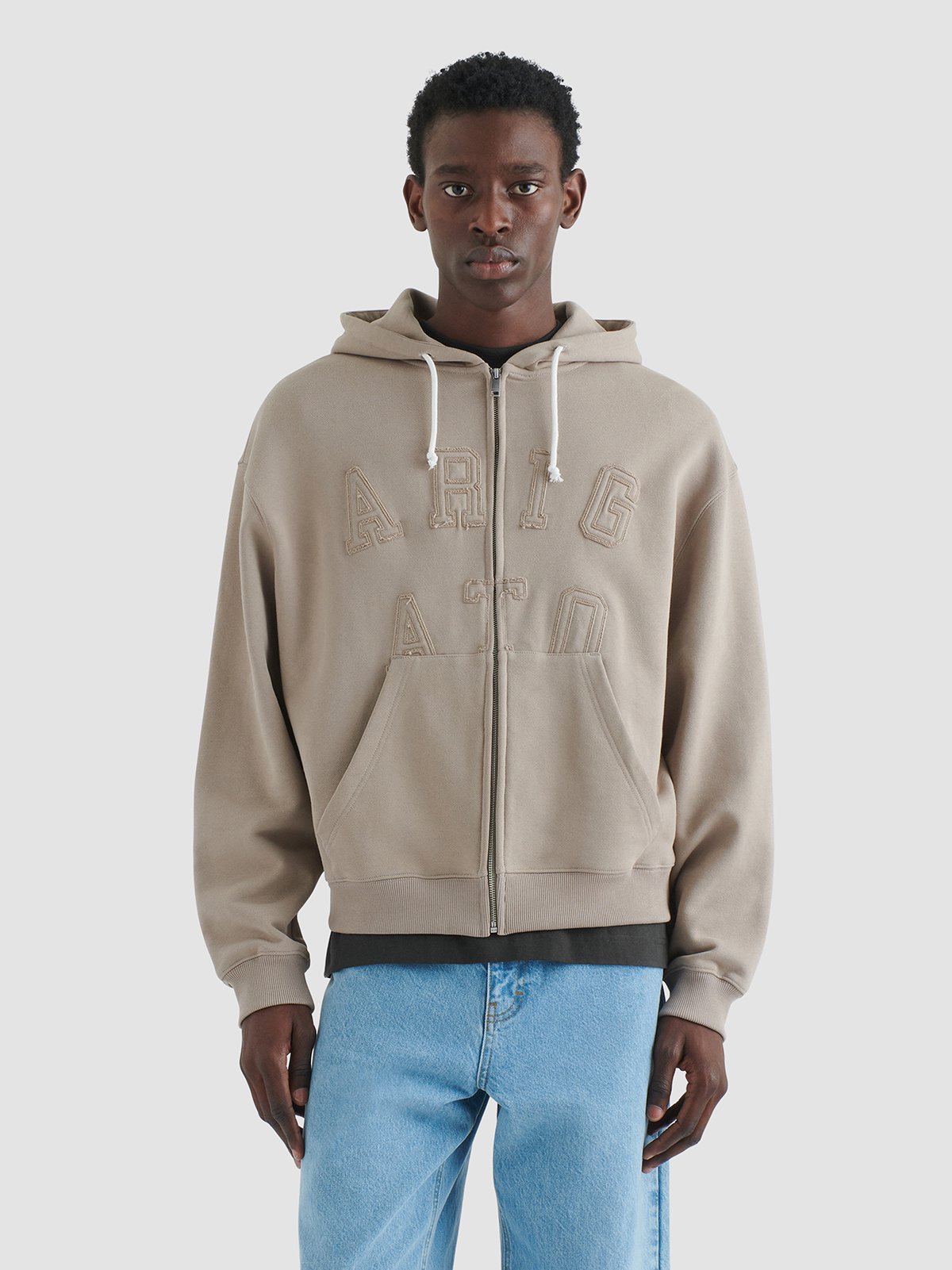 ACNE STUDIOS ウールブレンドジップアップ ブルゾン