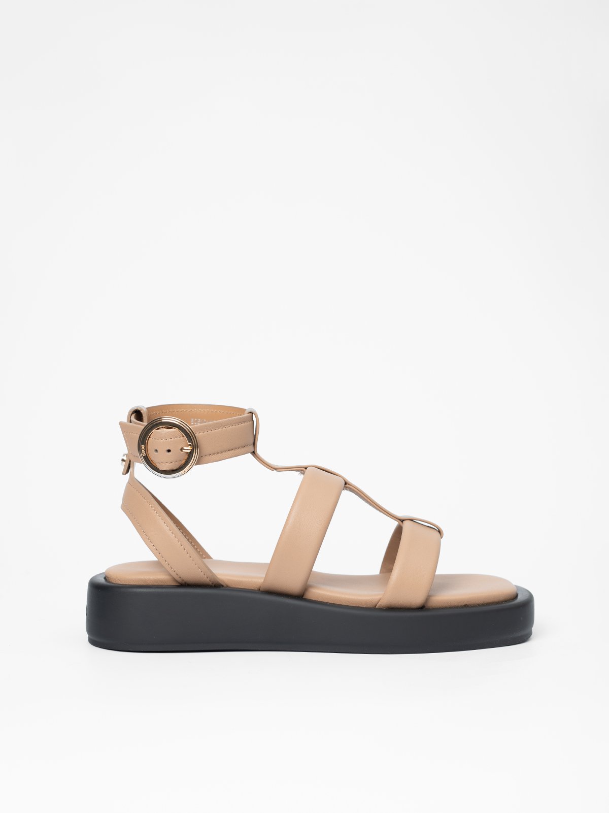 シューズ・サンダルその他 BOSS Woman Flat sandals Beige 50542333 272 BOSS: Flat sandals woman - Beige | Boss flat sandals