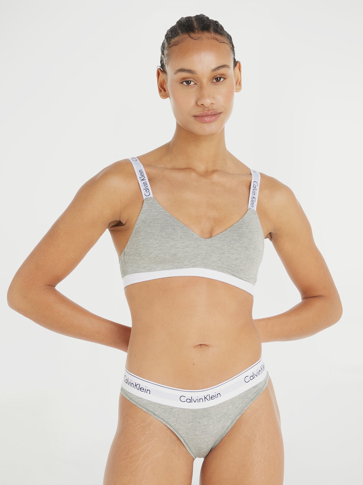 Women s panties grey Calvin Klein Underwear Soulz.ee