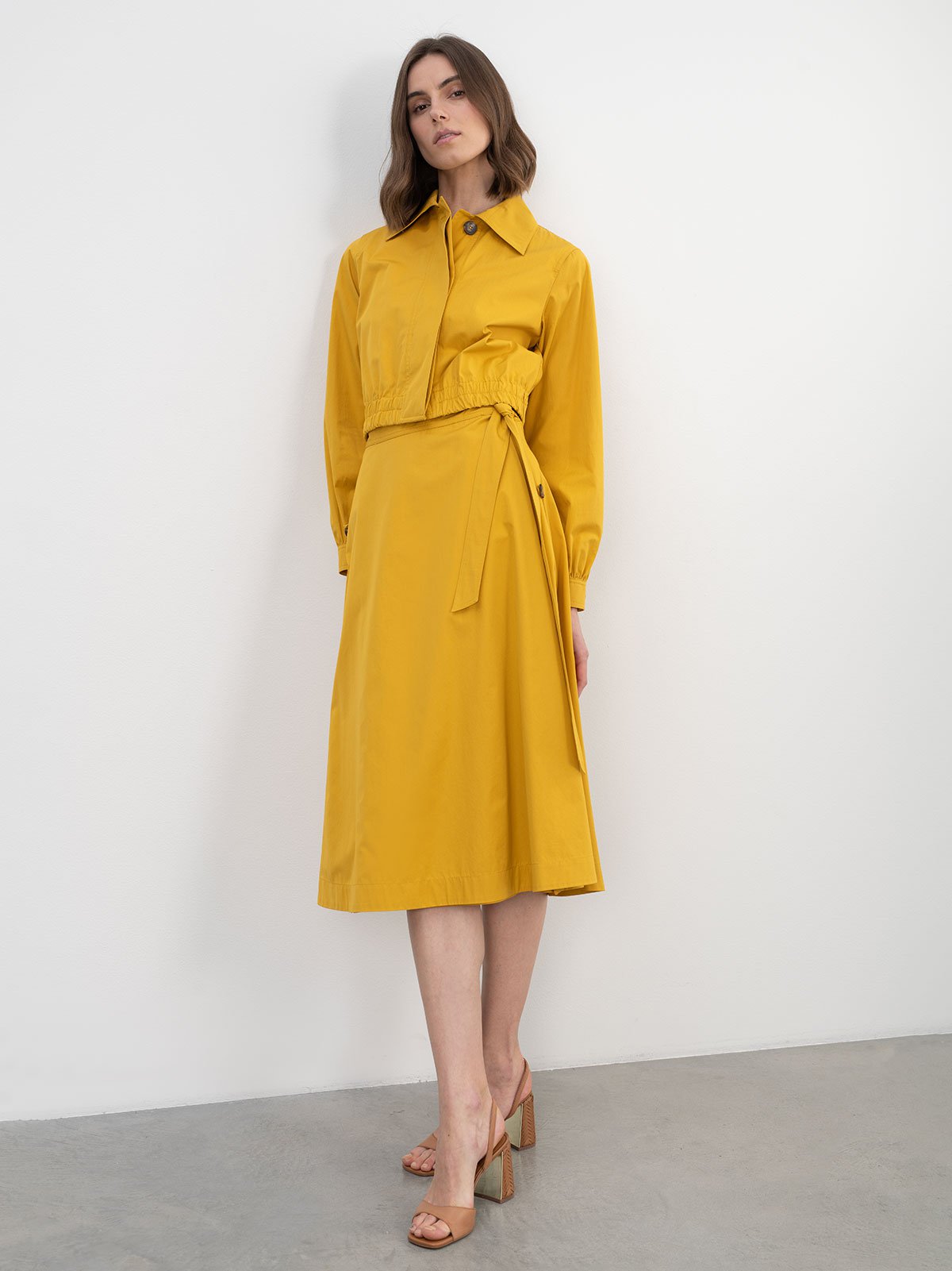 ワンピース MAX MARA Women Mid Skirts GOLENA2312210437600 058 Brown S Max Mara Gea Midi Skirt | Brown | FARFETCH