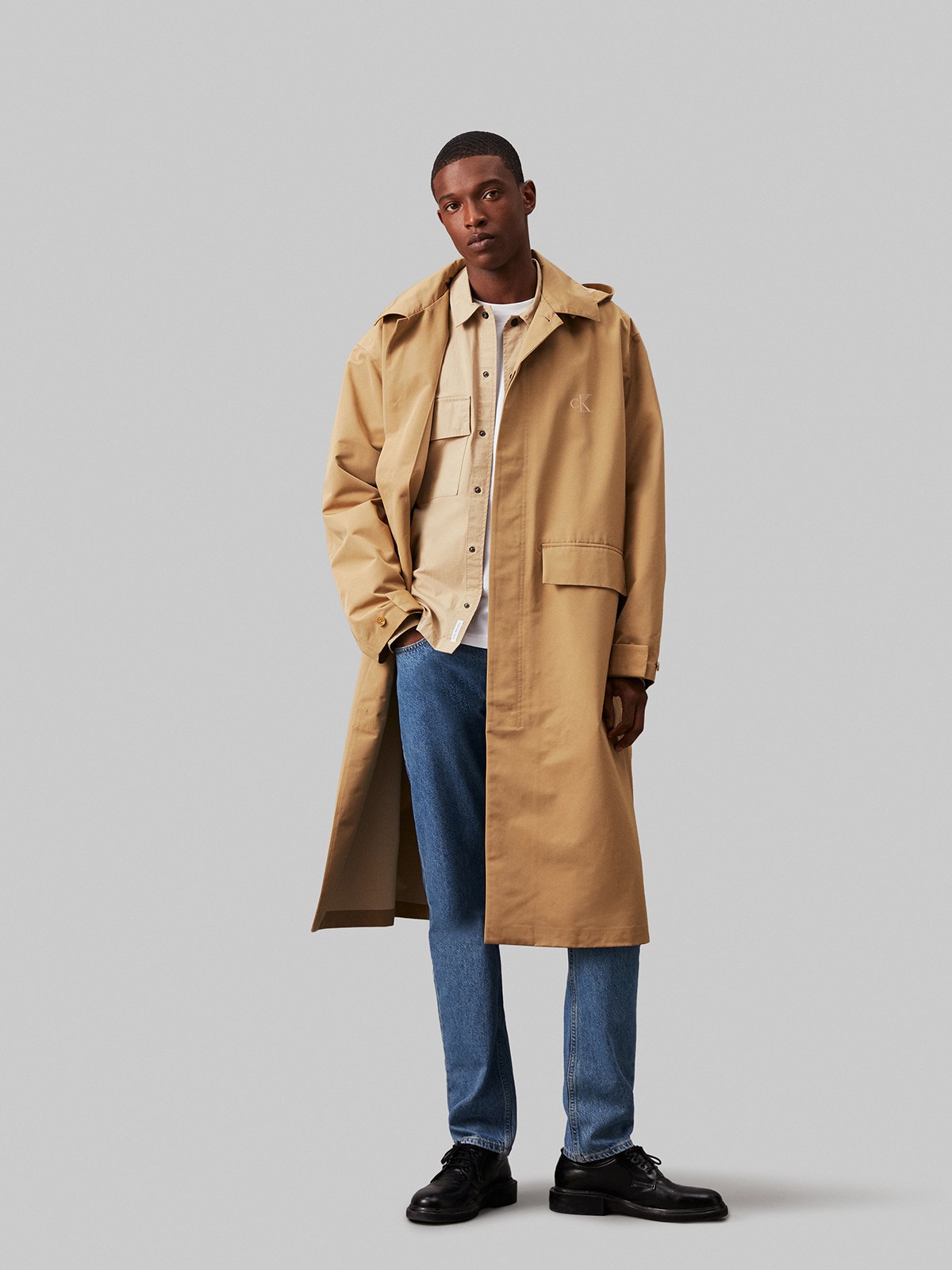 CALVIN KLEIN Mens, offers Raincoat