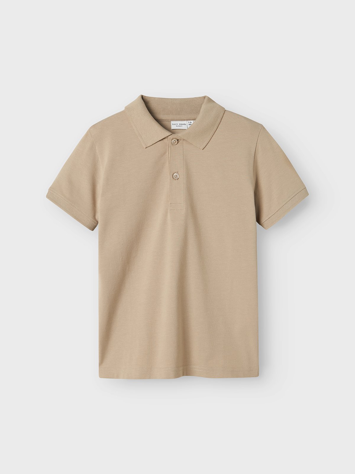 Boy's polo shirt s/s beige Name it - Main Image