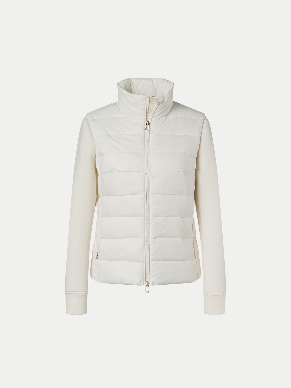 MEER. SHEER JACKET クリーム CHS_TEXTURED SHEER HOODED