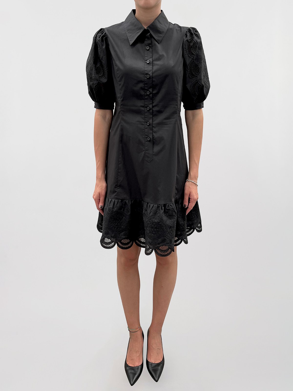 ワンピース LIU JO Woman Dress Black MA4376T4853 22222 m_666c582340addac216e0837e.jpg