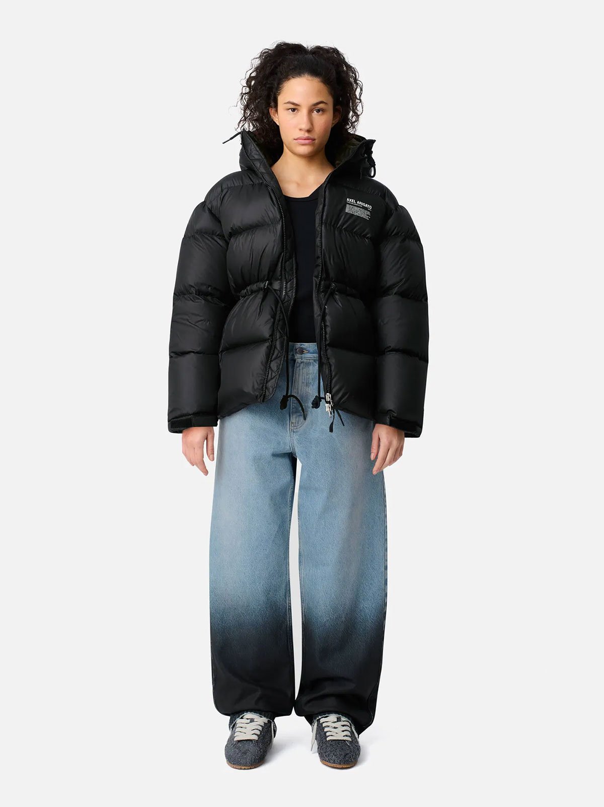 Women's down jacket black Axel Arigato | Soulz.lt